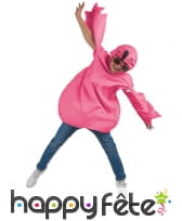 Combinaison de flamant rose avec cagoule, fille, image 1