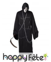 Costume de faucheur enchaîné adulte