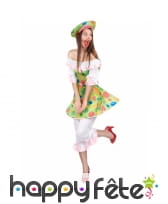 Costume de femme clown fiesta, image 1