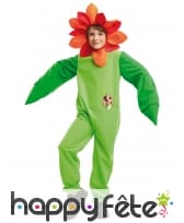 Costume de fleur pour enfant imprimé coccinelle