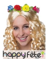 Couronne de fleurs hawaïennes
