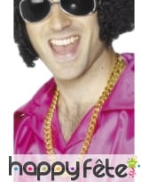 Collier doré gros maillons