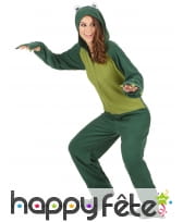 Combinaison de grenouille pour femme, avec capuche, image 1