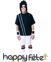 Costume de garçon manga noir