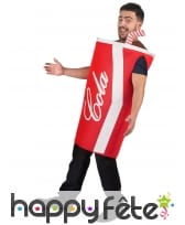 Costume de gobelet cola pour adulte, image 1