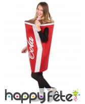 Costume de gobelet cola pour adulte, image 4