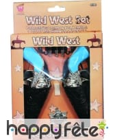 Ceinturon double holster et pistolets pour enfant