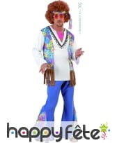 Costume d'homme hippie woodstock