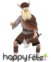 Costume d'homme viking en short