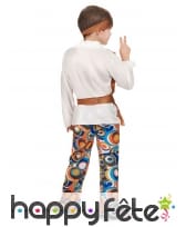 Costume de hippie pour garçon, pantalon à motifs, image 3