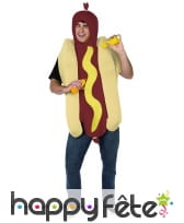Costume de hot dog saucisse, image 3