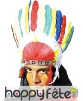Coiffe d'indien adulte