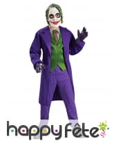 Costume du Joker avec masque pour enfant, luxe