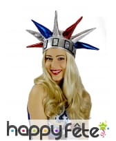 Chapeau de la statue de la liberté