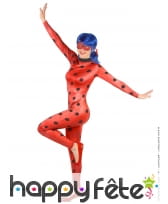 Combinaison de ladybug pour femme avec masque, image 1