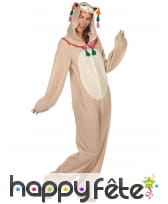 Combinaison de lama à capuche pour femme, image 1