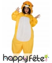 Combinaison de lion taille adulte