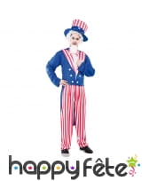 Costume de l'oncle Sam pour homme