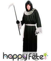 Costume de la faucheuse squelette pour homme, image 3