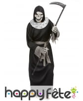 Costume de la faucheuse squelette pour homme