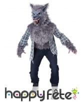 Costume de loup-garou en chemise