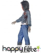 Costume de loup garou zombie pour enfant, image 2