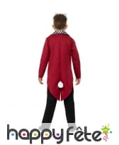 Costume du lapin blanc d'Alice pour enfant, image 2