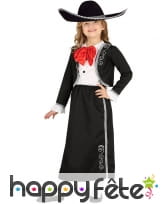 Costume de Mariachi mexicaine pour fille