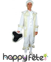 Costume de Marquis blanc