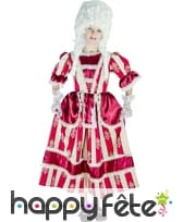 Costume de Marquise bordeaux