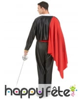 Costume de matador noir et rouge, image 2