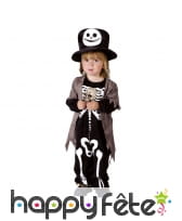 Costume de mini squelette