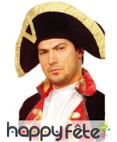 Chapeau de Napoléon en velours