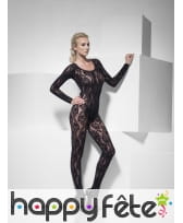 Combinaison dentelles noir, image 4