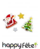 Confettis de Noël cartonnés de 3cm, image 2