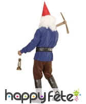 Costume de nain bleu pour homme, image 1