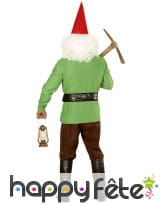 Costume de nain vert pour homme, image 1
