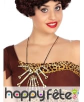 Collier d'os avec main squelette, image 1