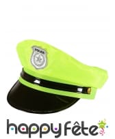 Casquette de police jaune, image 1