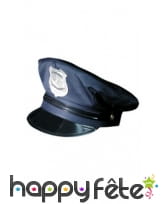 Casquette de policier bleue foncée, image 3