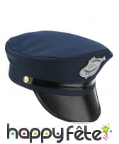 Casquette de policier bleue foncée