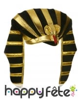 Coiffe de pharaon Egyptien pour adulte
