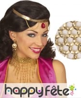 Collier de perles dorées, image 1