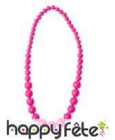 Collier de perles grossissantes fluo, image 1