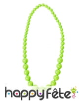 Collier de perles grossissantes fluo, image 4