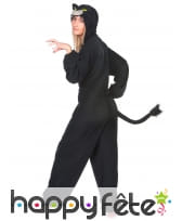 Combinaison de panthère noire avec capuche, femme, image 2