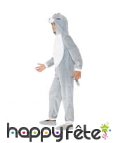 Combinaison de petit chien gris pour enfant, image 1