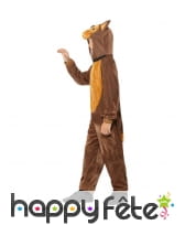 Combinaison de petit chien marron pour enfant, image 1