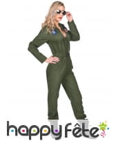 Combinaison de pilote d'avion pour femme, image 1