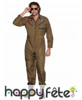 Combinaison de pilote de chasse pour homme
